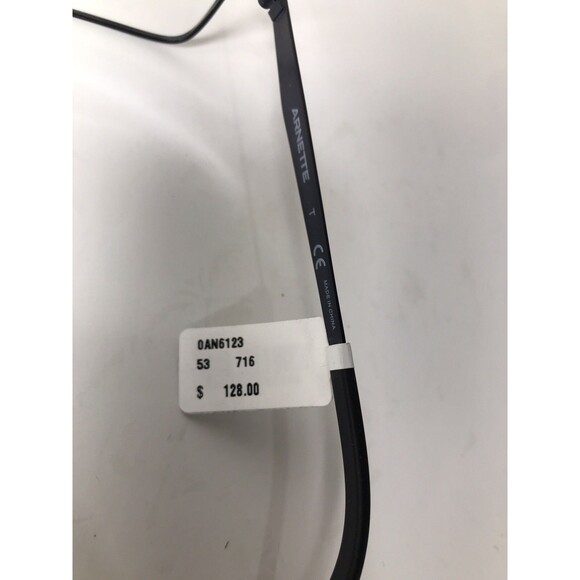 Arnette Vesterbro 6123 716 53-17-145 Mens Blue Transparent Full Rim Eyeglasses - Picture 8 of 8